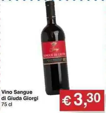 Vino Sangue di Giuda Giorgi 75 cl