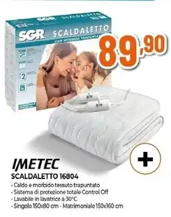 Expert Imetec scaldaletto 16804 offerta