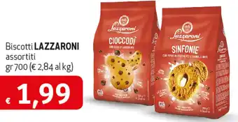 Biscotti LAZZARONI assortiti gr 700