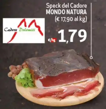 Maxi Supermercati Speck del Cadore MONDO NATURA offerta