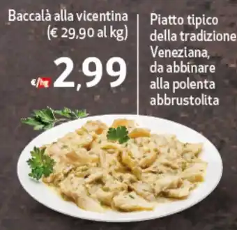 Maxi Supermercati Baccalà alla vicentina offerta