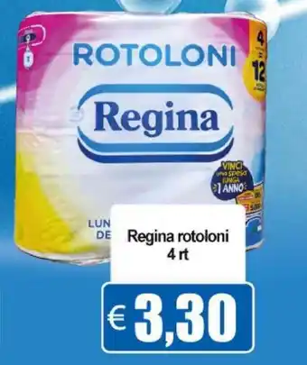 Masterino Regina rotoloni 4 rt offerta