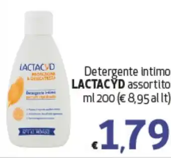 Detergente intimo LACTACYD assortito ml 200