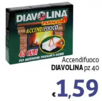 Accendifuoco DIAVOLINA pz 40
