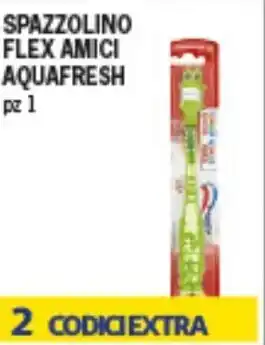 SPAZZOLINO FLEX AMICI AQUAFRESH pz 1