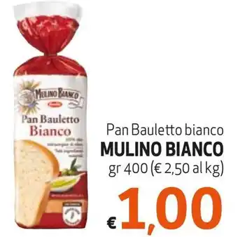 Maxi Supermercati Pan Bauletto bianco MULINO BIANCO gr 400 offerta