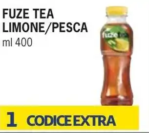 Maxi Supermercati FUZE TEA LIMONE/PESCA ml 400 offerta
