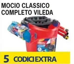 Maxi Supermercati MOCIO CLASSICO COMPLETO VILEDA offerta