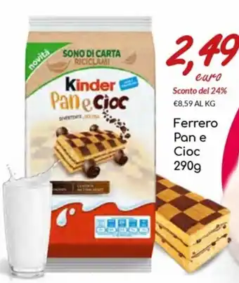 Carni e Affini Supermercati Ferrero Pan e Cioc 290 G offerta