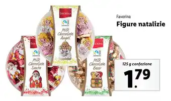 Favorina Figure natalizie 125 g confezione