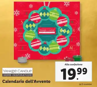YANKEE CANDLE HOME INSPIRATION Calendario dell'Avvento