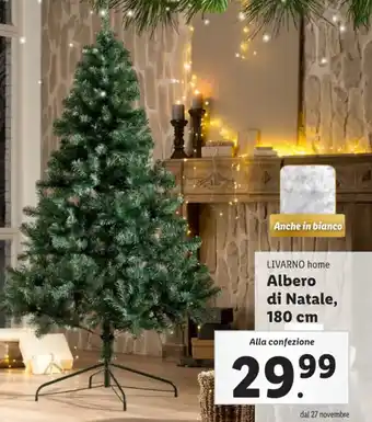 Lidl LIVARNO home Albero di Natale, 180 cm offerta