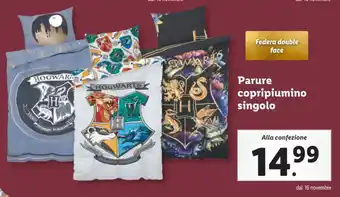 Parure copripiumino singolo