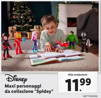 Lidl Disney Maxi personaggi da collezione "Spidey" offerta