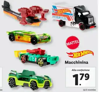 Hot Wheels Macchinina