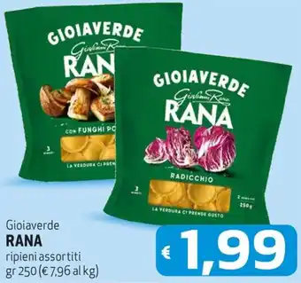 Maxi Family Gioiaverde RANA ripieni assortiti gr 250 offerta