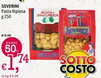 A&O SOVERINI Pasta Ripiena g 250 offerta