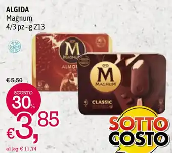 A&O ALGIDA Magnum 4/3 pz-g 213 offerta