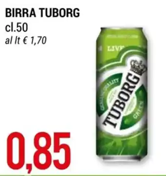 Hardis BIRRA TUBORG cl.50 offerta