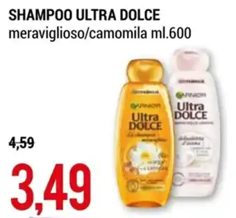 Hardis SHAMPOO ULTRA DOLCE meraviglioso/camomila ml.600 offerta