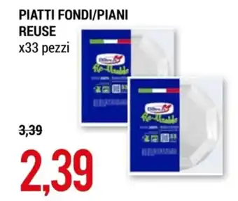 Hardis PIATTI FONDI/PIANI REUSE x33 pezzi offerta