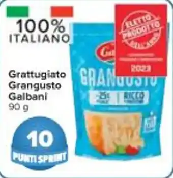 Carrefour Market Grattugiato Grangusto Galbani 90 g offerta