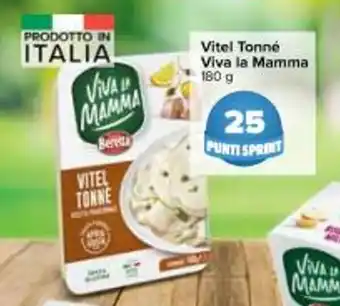 Carrefour Market Vitel Tonné Viva la Mamma 180 g offerta