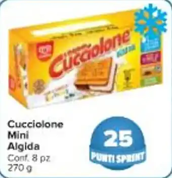Carrefour Market Cucciolone Mini Algida Conf. 8 pz 270 g offerta
