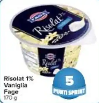 Carrefour Market Risolat 1% Vaniglia Fage 170 g offerta