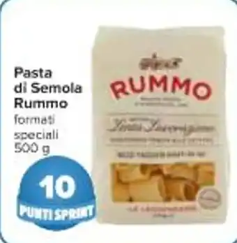 Carrefour Market Pasta di Semola Rummo formati speciali 500 g offerta