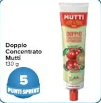 Carrefour Market Doppio Concentrato Mutti 130 g offerta