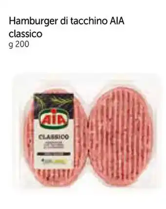 A&O Hamburger di tacchino AIA classico g 200 offerta