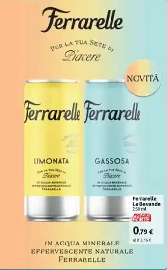 Carrefour Market Ferrarelle Le Bevande 250 ml offerta