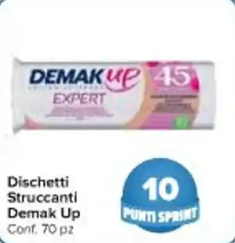 Carrefour Market Dischetti Struccanti Demak Up Conf. 70 pz offerta