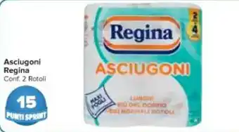 Carrefour Market Asciugoni Regina Conf, 2 Rotoli offerta