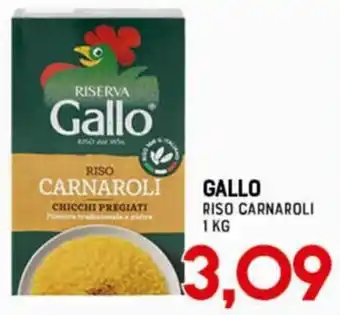 Gran Risparmio GALLO RISO CARNAROLI 1 KG offerta