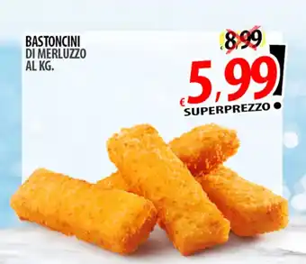 Il Genio Supermercato BASTONCINI DI MERLUZZO offerta