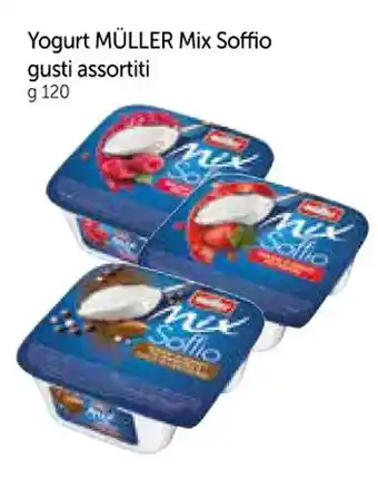 A&O Yogurt MÜLLER Mix Soffio gusti assortiti g 120 offerta