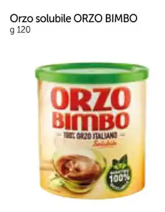 Orzo solubile ORZO BIMBO g 120