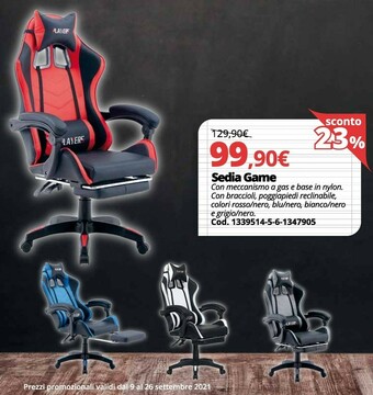 Brico Io Sedia Game offerta