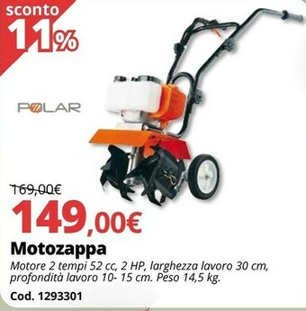 Brico Io Motozappa offerta