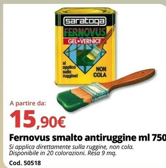 Fernovus Smalto Antiruggine Ml 750