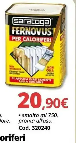 Brico Io Fernovus Per Caloriferi Smalto Ml 750 offerta
