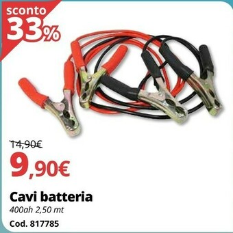 Brico Io Cavi Batteria offerta