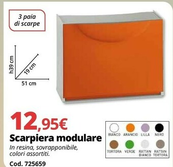 Brico Io Scarpiera Modulare offerta
