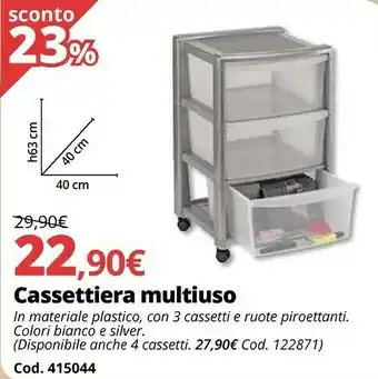Cassettiera Multiuso