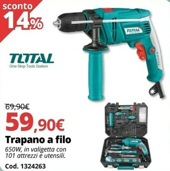 Brico Io Trapano A Filo offerta