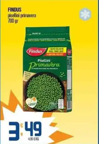 Ottimo Market FINDUS pisellini primavera 700 gr offerta