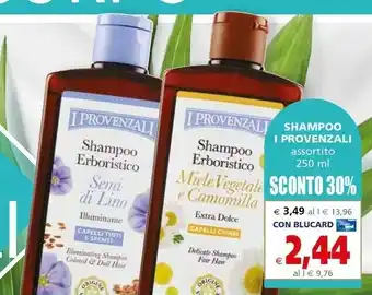 Il Gigante I Provenzali Shampoo offerta