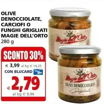 Il Gigante Magie Dell'orto Olive Denocciolate, Carciofi O Funghi Grigliati offerta
